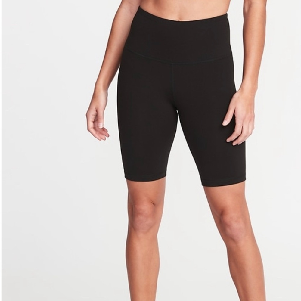 High-Waisted Elevate Compression Biker Shorts